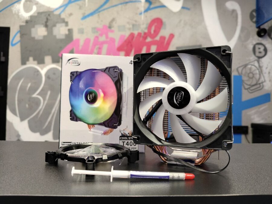 Новый башенный кулер Cool Storm T400 140W RGB