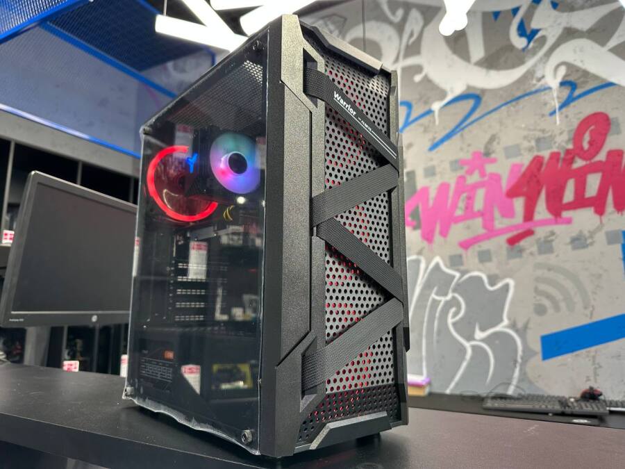 Игровой ПК Ryzen 5 2600, RX 580, 16Gb, SSD 1Tb