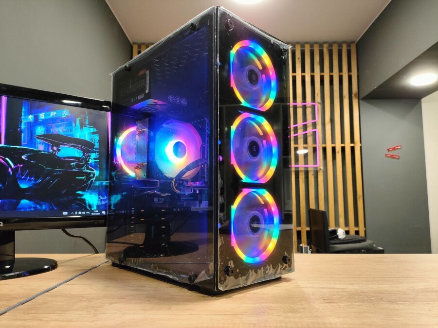 Игровой ПК Xeon 2670v3/1050Ti 4Gb/16-64Gb/m.2 512Gb