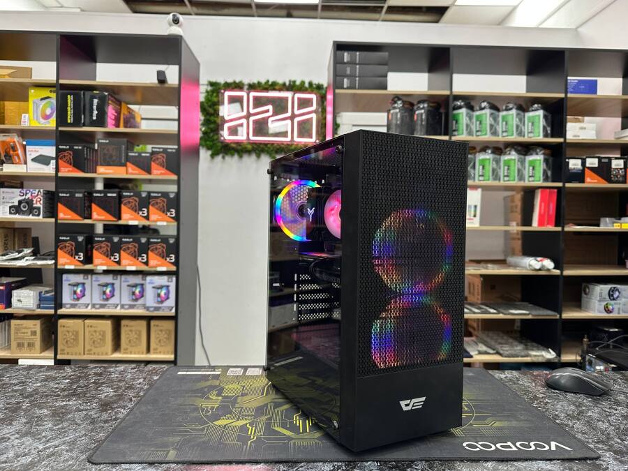 Игровой ПК Ryzen 5 5500, RTX 4060Ti, 16Gb, SSD 1Tb