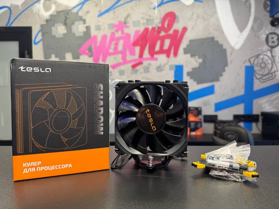 Кулер для процессора TESLA SHADOW SE224 TDP 210w
