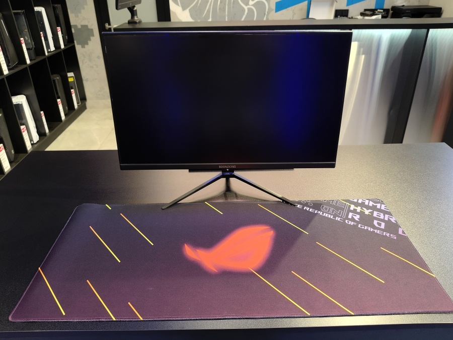 Коврик для мыши "asus rog" 90х40 3мм