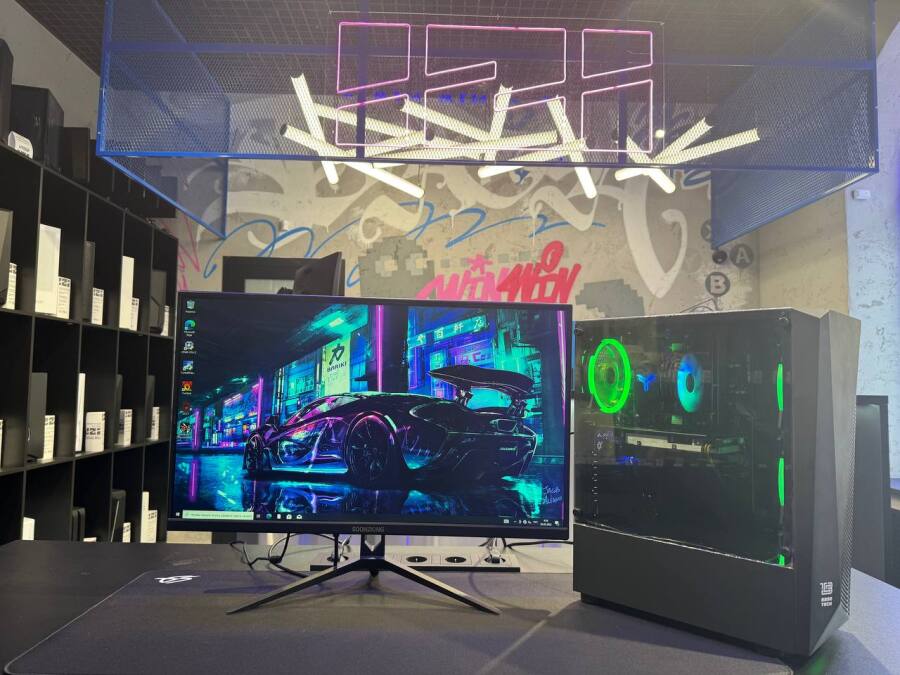 Игровой ПК Ryzen 5 2600/RX 580 8Gb/16-32Gb/SSD 512Gb