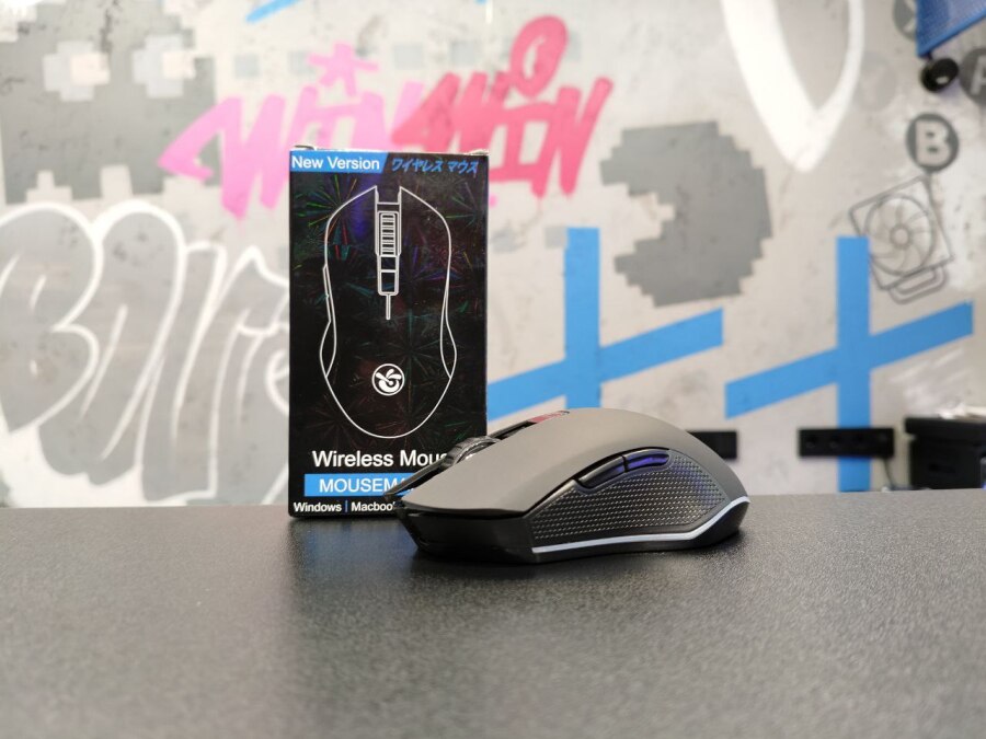 Мышь беспроводная Wireless mouse M6 с RGB