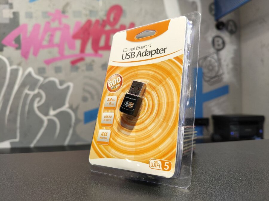 Новый usb WiFi адаптер 2.4G/5G 600mbps