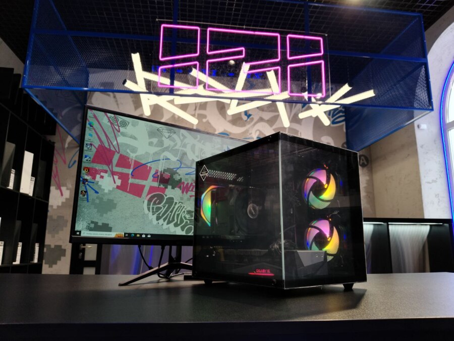 Игровой ПК Ryzen 5 7500F, RTX3080, 32DDR5, SSD 1TB