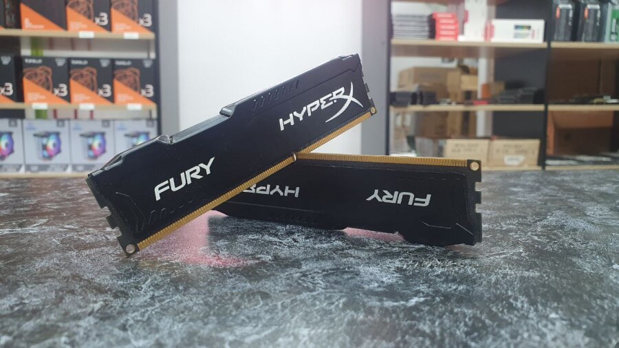 DDR3 8gb (2x4gb Kit) HyperX Fury оперативная память