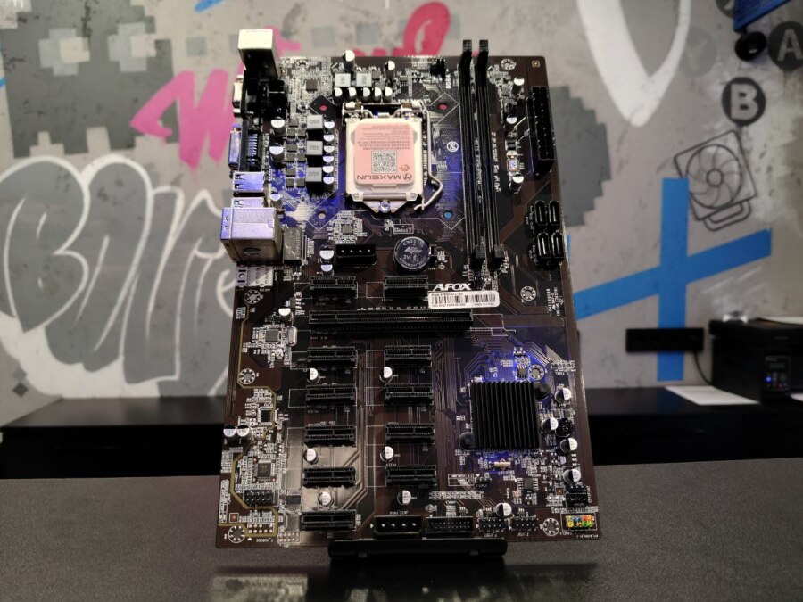 Материнская плата AFOX AFB250-BTC12EX RTL 1151 2DDR4