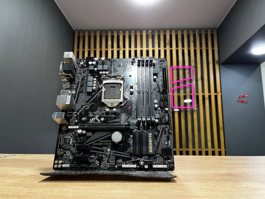 Материнская плата Gigabyte B460M-D3H 1200 DDR4