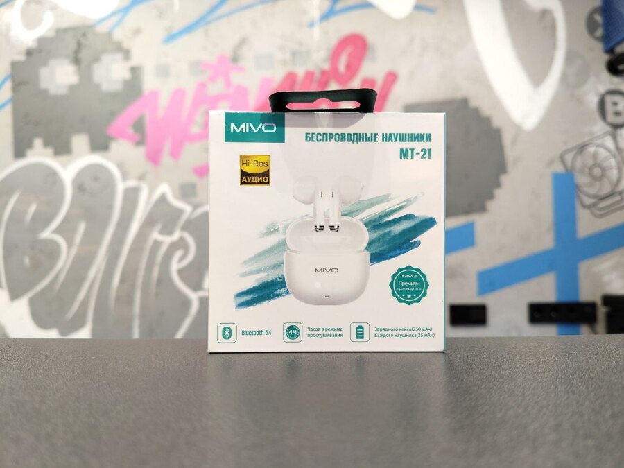 Беспроводные наушники Mivo MT-21 TWS Black