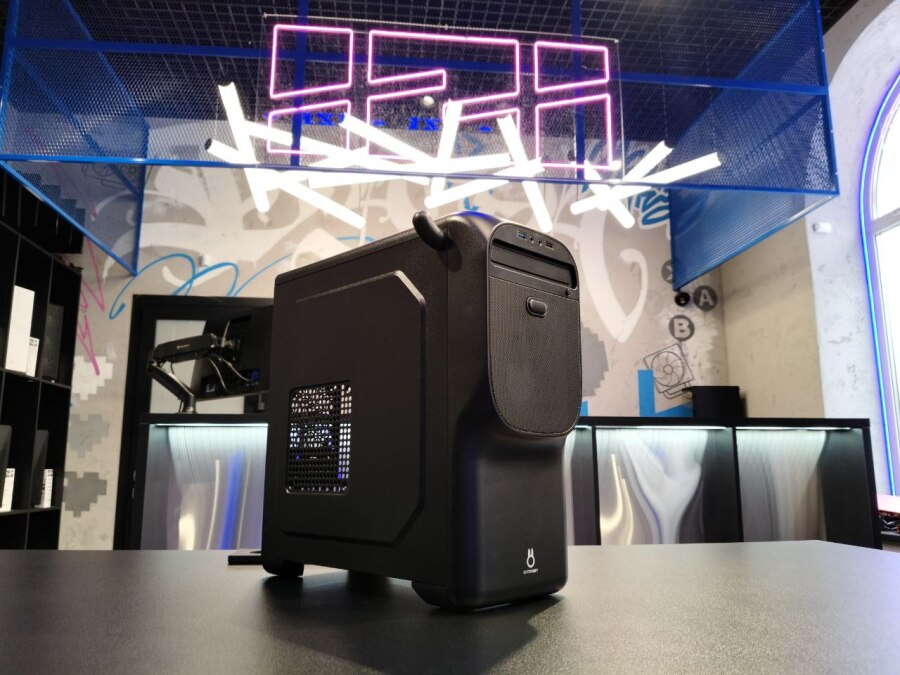 Корпус для пк CUTE RABBIT BK BLACK