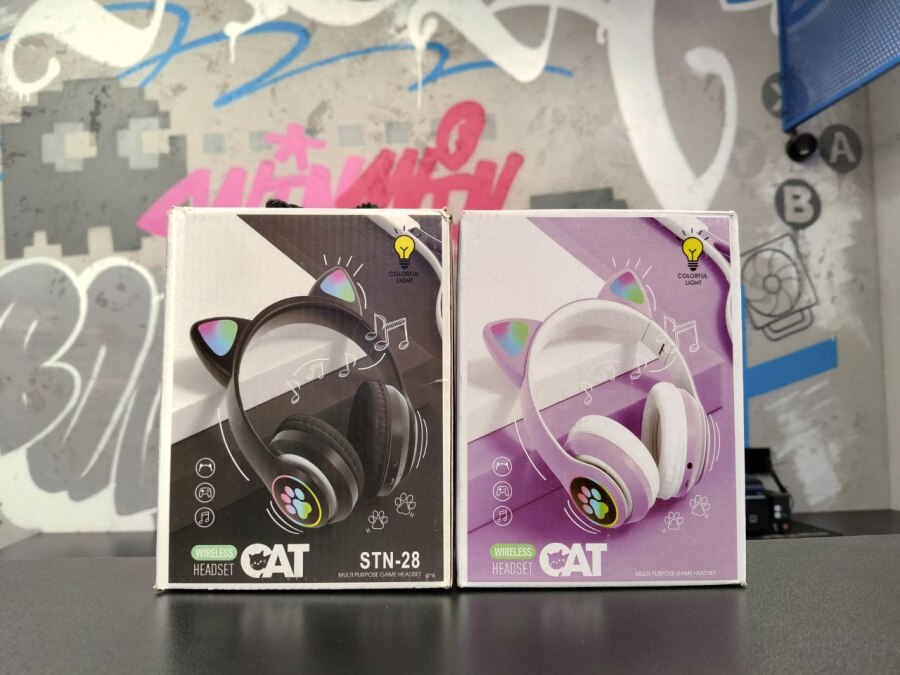 Беспроводные наушники с ушками STN 28 Cat