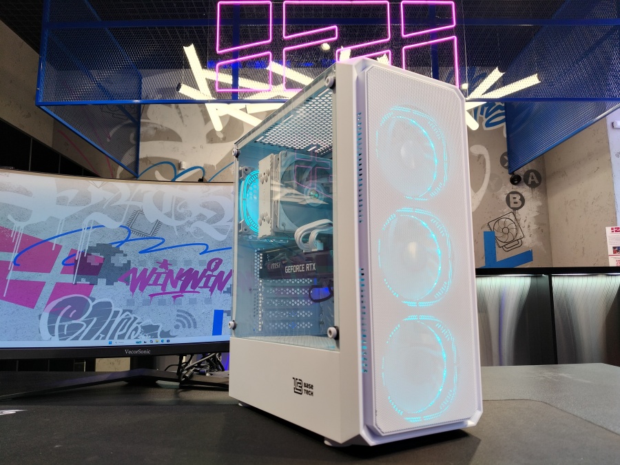 Игровой ПК Ryzen 5 5600X, RTX 3070, 16Gb, SSD 1Tb