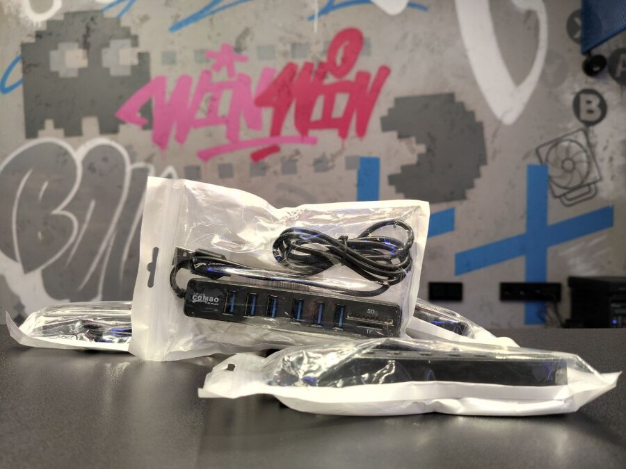 Новый Usb 3.0 hub + cardreader