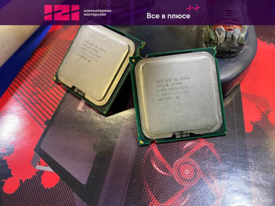 Процессор Xeon e5440 аналог Q9550 2.83Ghz 775 4/4