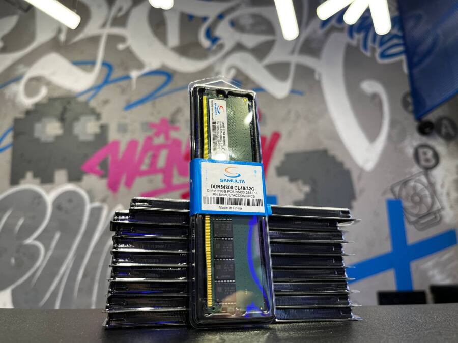 DDR5 32gb Samulta 4800mhz Новая оперативная память