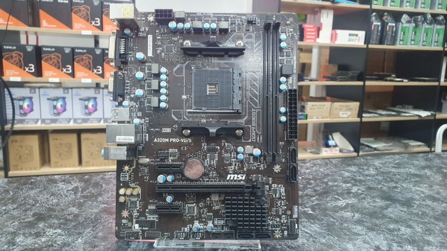 Материнская плата MSI A320M Pro-VD/S AM4 DDR4