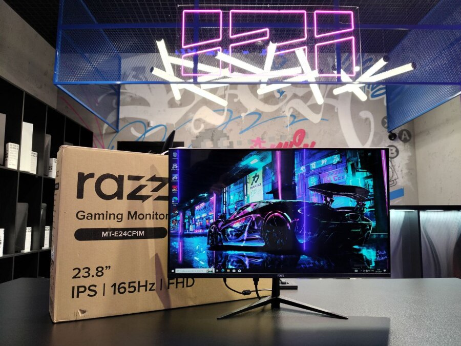 Монитор 23.8" RAZZ IPS 165Гц с битым пикселем