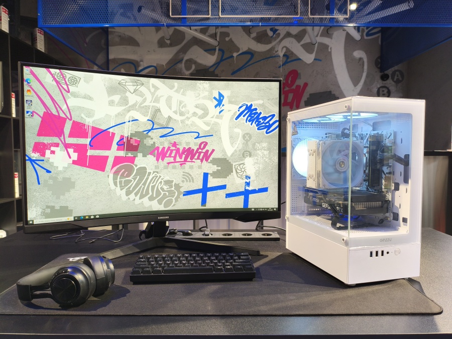 Игровой ПК Ryzen 7 5700X, RTX 3070, 32Gb, SSD 1Tb