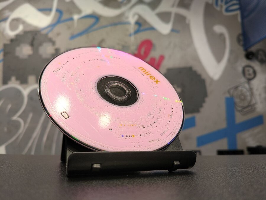 Диск DVD+RW 4x 4,7Gb Mirex