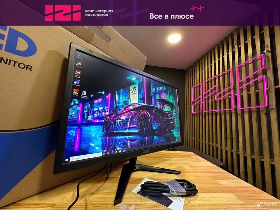 Монитор 24" SILIJUN 144гц 2мс FullHD