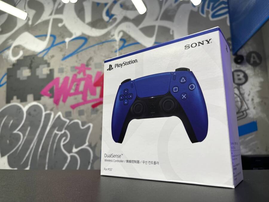 Новый геймпад PS 5 DualSense Синий