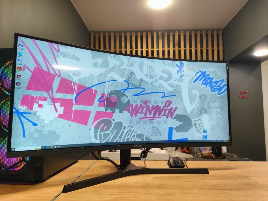 Монитор 34" YUNMEIHANG 165GHz WQHD