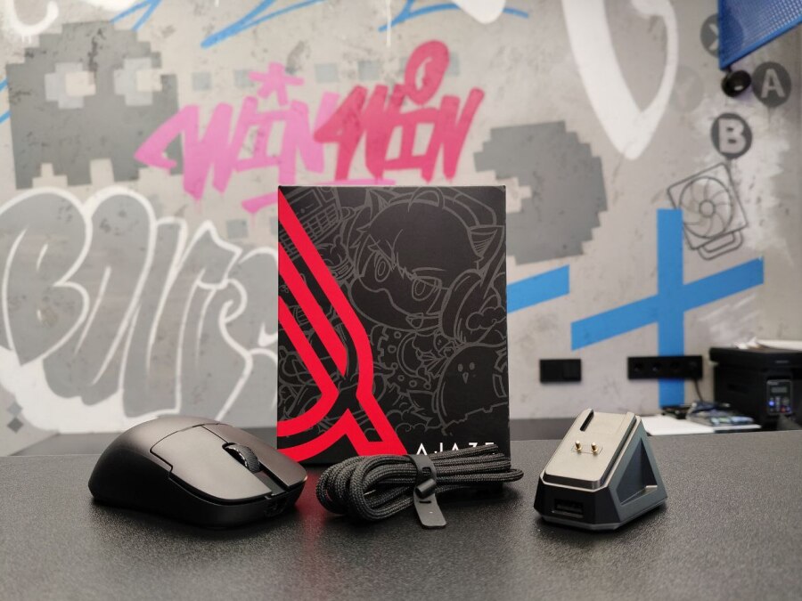 Мышь игровая беспроводная AJAZZ AJ159P 2.4G, Type-C