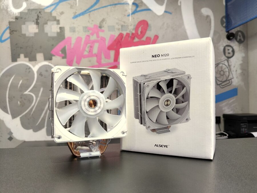 Новый кулер для процессора Alseye N120 TDP 180