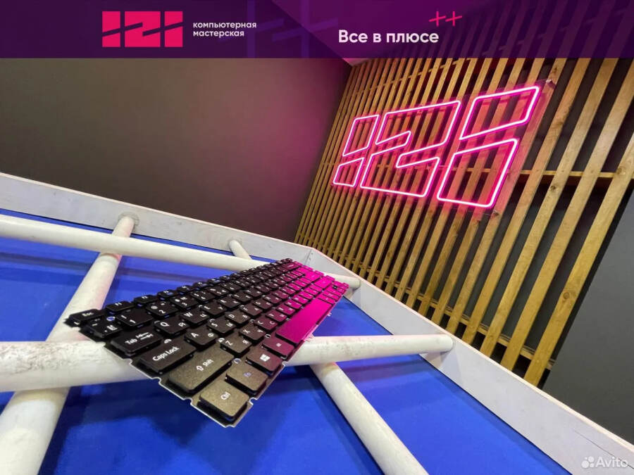 клавиатура для ноутбука Acer Aspire E5-422, E5-422G, E5-432, E5-432G, E5-452G, E5-473, E5-473G, E5-474, E5-474G, E5-475G, E5-491G,ES1-420, ES1-421, ES1-431, ES 14, ES1-432-C51B, черная без рамки,гор. Enter