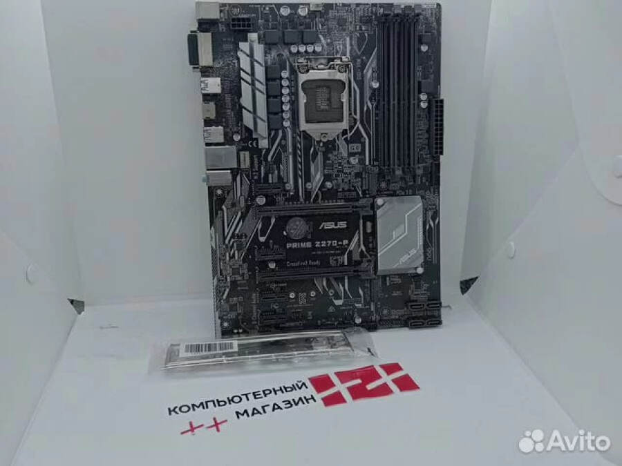 Материнская плата asus prime Z270-P 1151 DDR4 x4