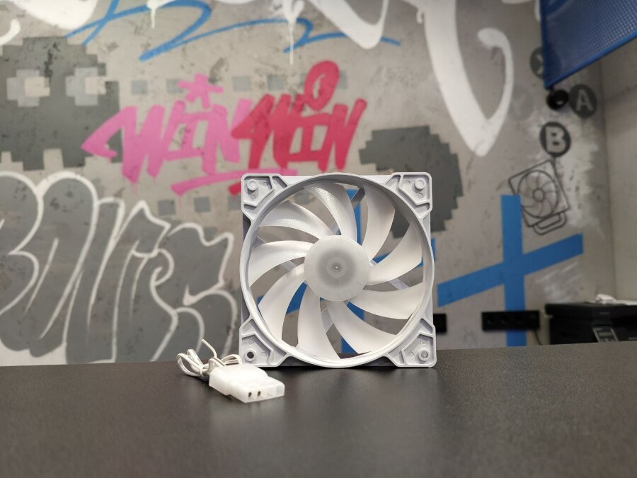 Вентилятор 120мм с белой подсветкой