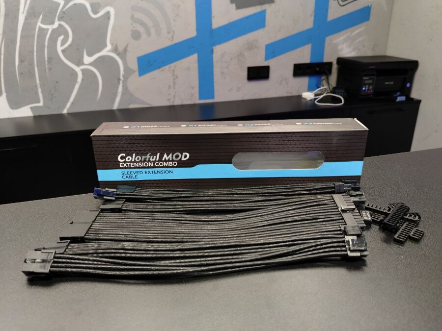 Комплект кабелей для моддинга Colorful ext1603