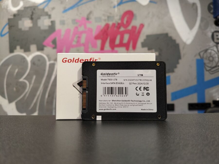 SSD 1Tb Goldenfir T650-1Tb Новый 2.5"