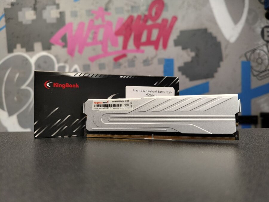 DDR5 32gb Kingbank 6000мгц Новая оперативная память