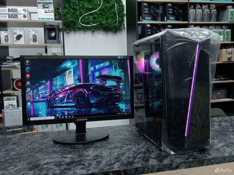 Игровой ПК Xeon 2420/rx580 8Gb/16-32Gb/SSD 512Gb