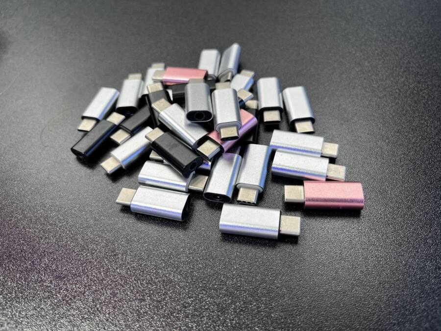 Новый переходник USB Type-C - 3.5 mm jack