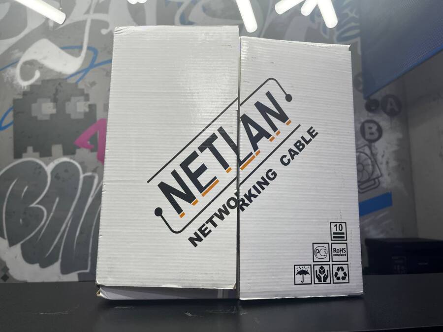 Бухта кабеля UEC-UU004-5E-PVC-GY 305m 4*2*0,52