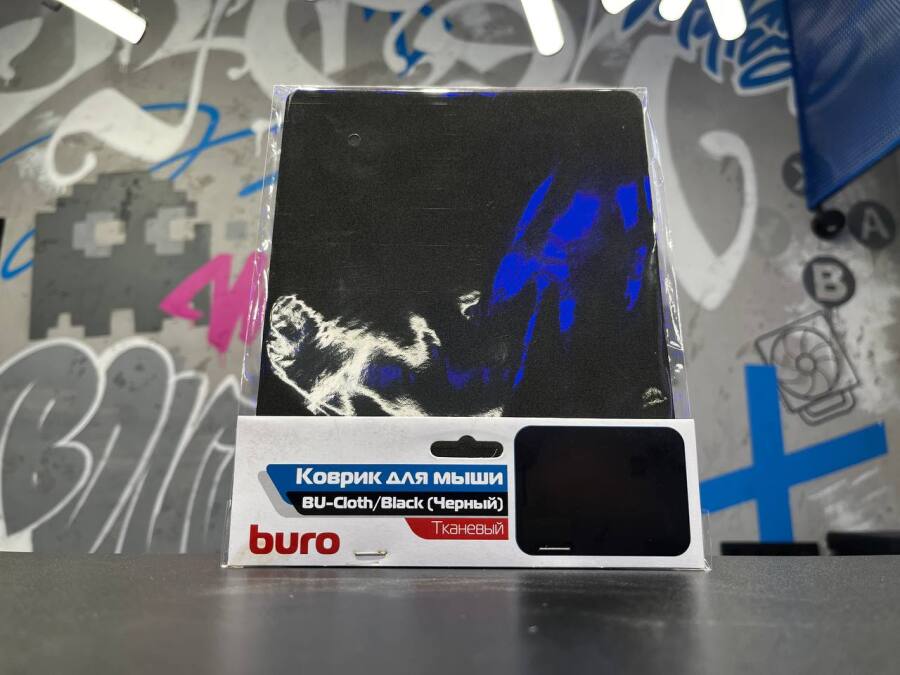 Коврик для мыши Buro BU-CLOTH 230x180x3мм