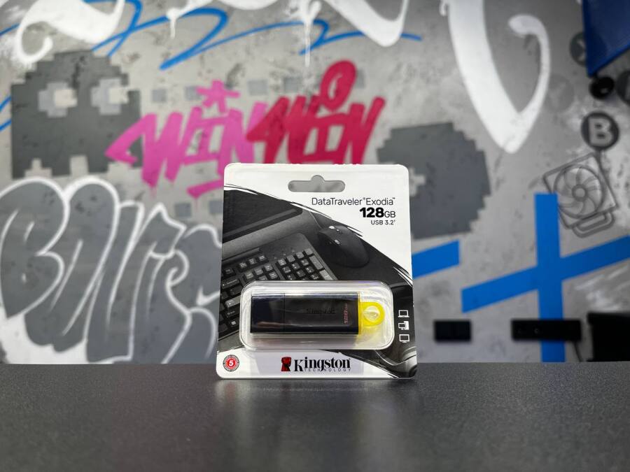 Флешка USB Kingston DataTraveler Exodia 128ГБ, USB3.2